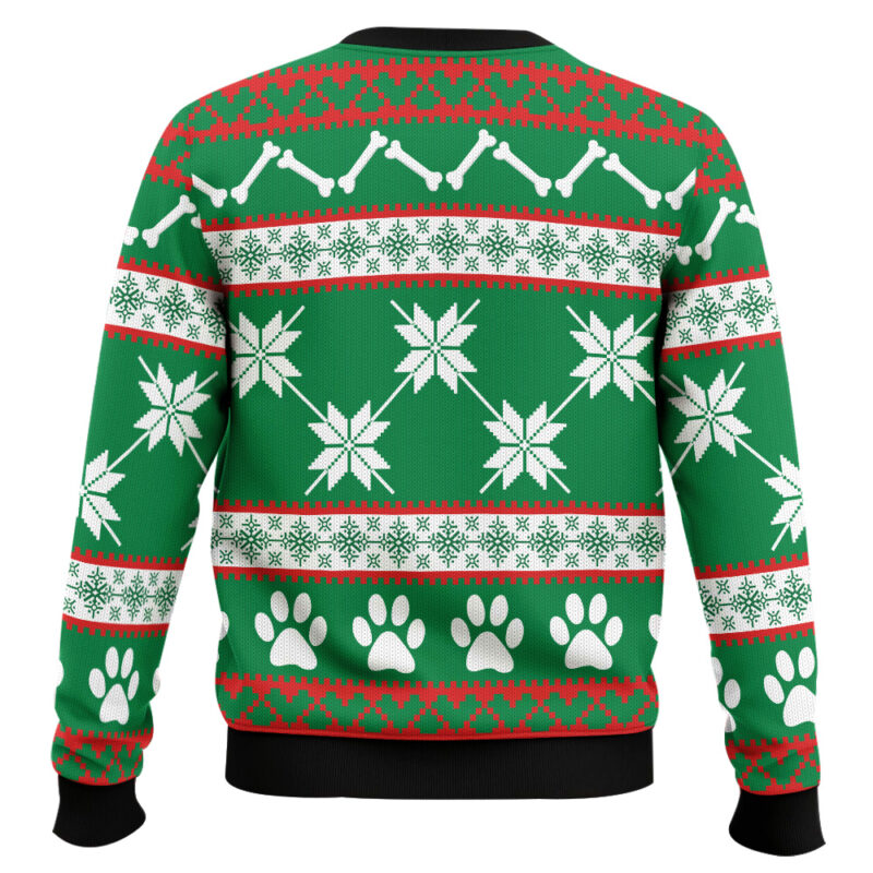 Hooktab Bah! Humpug Cute Pug Ugly Christmas Sweater Hooktab Bah! Humpug Cute Pug Ugly Christmas Sweater