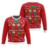 Hooktab Baked Hunters Devil May Cry Ugly Christmas Sweater