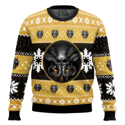 Hooktab Baldur’s Gate Ugly Christmas Sweater