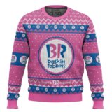 Hooktab Baskin Robbins Ice Cream Ugly Christmas Sweater