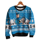 Hooktab Batman Eeww Ugly Christmas Sweater