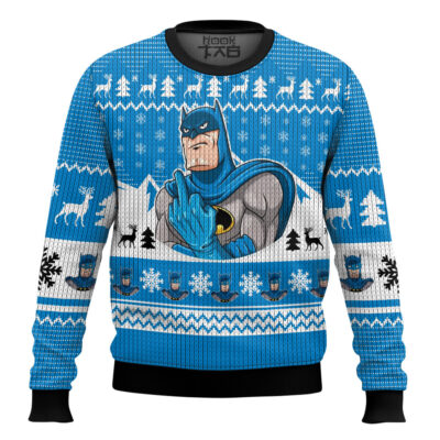 Hooktab Batman Eeww Ugly Christmas Sweater