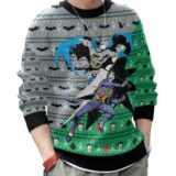 Hooktab Batman VS Joker Ugly Christmas Sweater