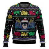 Hooktab Batman Zzonk! Ugly Christmas Sweater