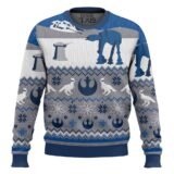 Hooktab Battle Of Hoth Star Wars Ugly Christmas Sweater