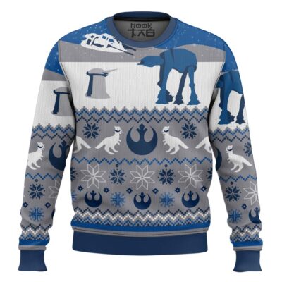 Hooktab Battle Of Hoth Star Wars Ugly Christmas Sweater