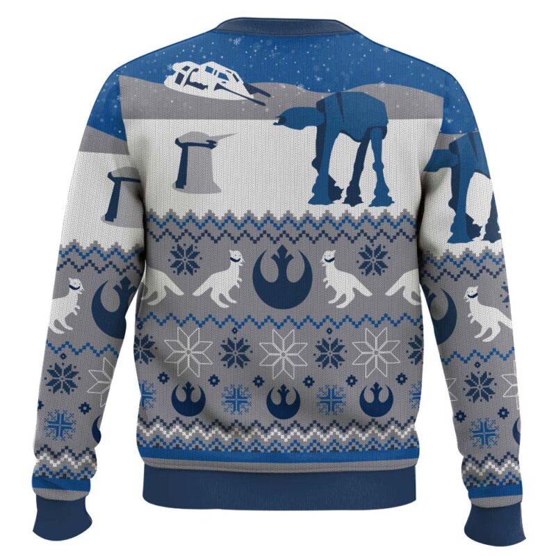 Hooktab Battle Of Hoth Star Wars Ugly Christmas Sweater Hooktab Battle Of Hoth Star Wars Ugly Christmas Sweater