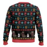 Hooktab Be In Awe Of My Tism Rocket Raccoon Ugly Christmas Sweater