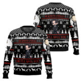 Hooktab Be Kind To Animals John Wick Ugly Christmas Sweater