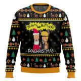 Hooktab Beavis And Butthead Do Ugly Christmas Sweater