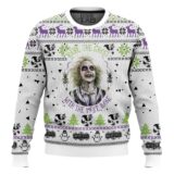 Hooktab Beetlejuice You're The Ghost With The Most Ugly Christmas Sweater