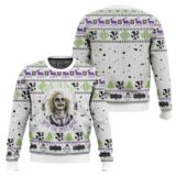 Hooktab Beetlejuice You're The Ghost With The Most Ugly Christmas Sweater