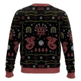 Hooktab Beholder Encounter Dungeons & Dragons Ugly Christmas Sweater