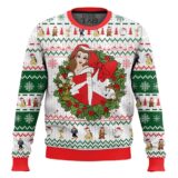 Hooktab Bella Beauty And The Beast Ugly Christmas Sweater