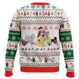 Hooktab Bella Beauty And The Beast Ugly Christmas Sweater