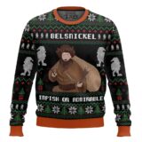 Hooktab Belsnickel Impish Or Admirable The Office Ugly Christmas Sweater