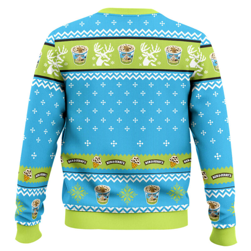 Hooktab Ben & Jerry's Ugly Christmas Sweater Hooktab Ben & Jerry's Ugly Christmas Sweater