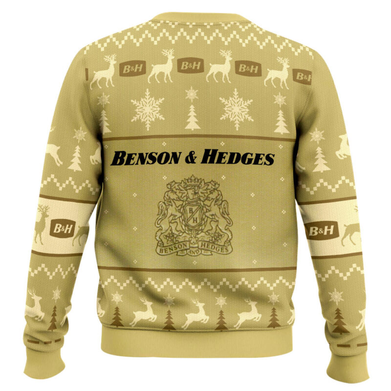 Hooktab Benson & Hedges Ugly Christmas Sweater Hooktab Benson & Hedges Ugly Christmas Sweater