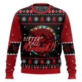 Hooktab Better Call Murdock! Daredevil Ugly Christmas Sweater