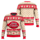 Hooktab Betty Crocker Ugly Christmas Sweater