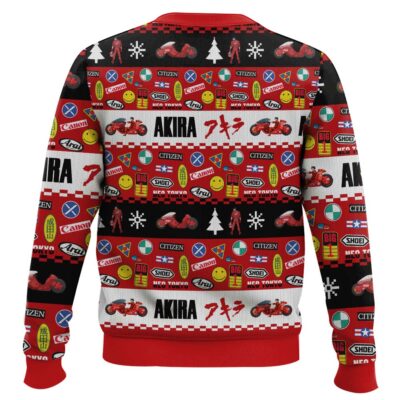Hooktab Bike Decals Akira Ugly Christmas Sweater