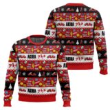 Hooktab Bike Decals Akira Ugly Christmas Sweater