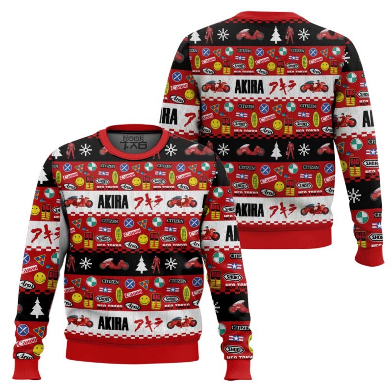 Hooktab Bike Decals Akira Ugly Christmas Sweater Hooktab Bike Decals Akira Ugly Christmas Sweater