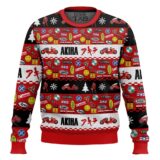 Hooktab Bike Decals Akira Ugly Christmas Sweater