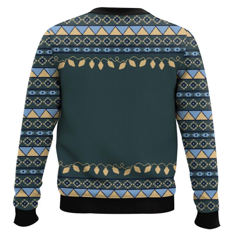 Hooktab Black Cat Coffee Because Murder Is Wrong Ugly Christmas Sweater Hooktab Black Cat Coffee Because Murder Is Wrong Ugly Christmas Sweater