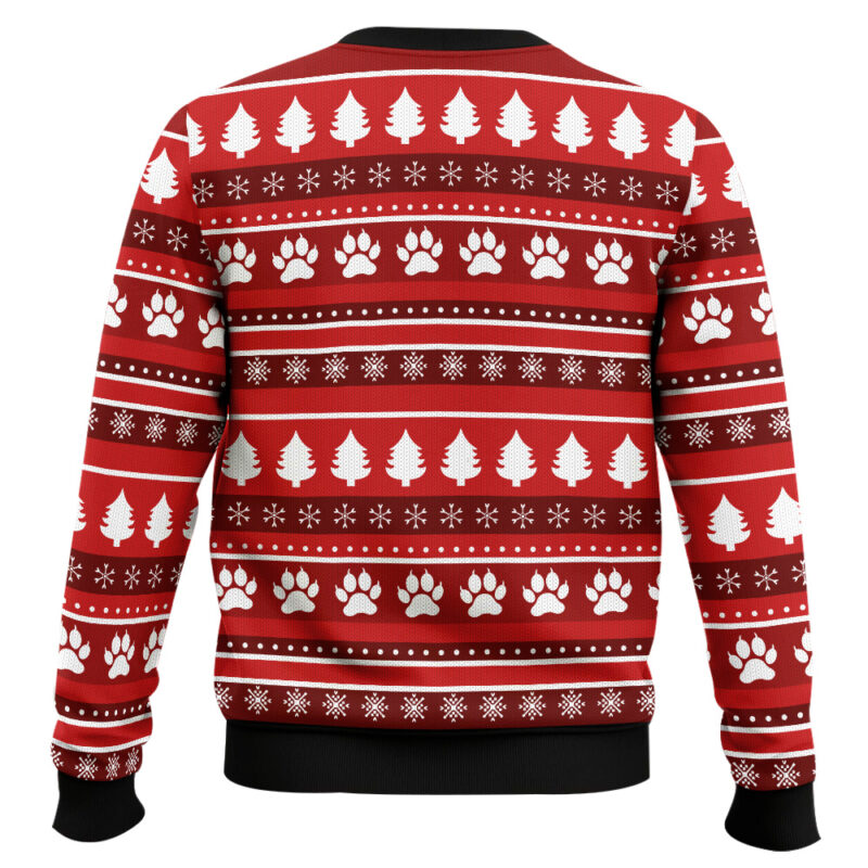 Hooktab Black Cat Dashing Through The No Ugly Christmas Sweater Hooktab Black Cat Dashing Through The No Ugly Christmas Sweater