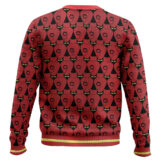 Hooktab Black Cat Pattern Ugly Christmas Sweater