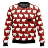 Hooktab Black Sheep Ugly Christmas Sweater