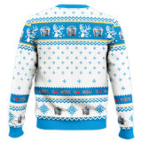 Hooktab Blue Bunny Ugly Christmas Sweater