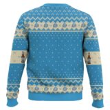 Hooktab Blue Moon Belgian Beer Ugly Christmas Sweater