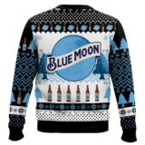 Hooktab Blue Moon Belgian White Ugly Christmas Sweater