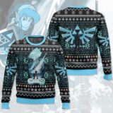 Hooktab Blue Rupee The Legend Of Zelda Hero Ugly Christmas Sweater