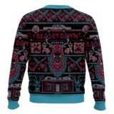 Hooktab Blue Threat Dead By Dawn Ugly Christmas Sweater