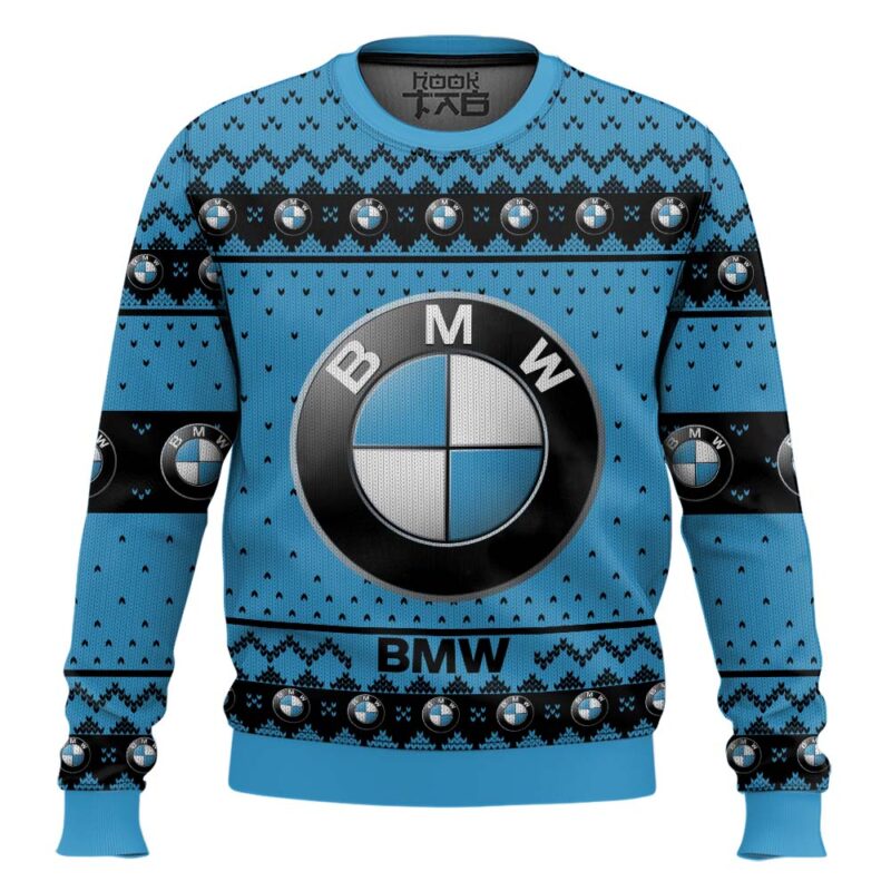 Hooktab BMW Ugly Christmas Sweater