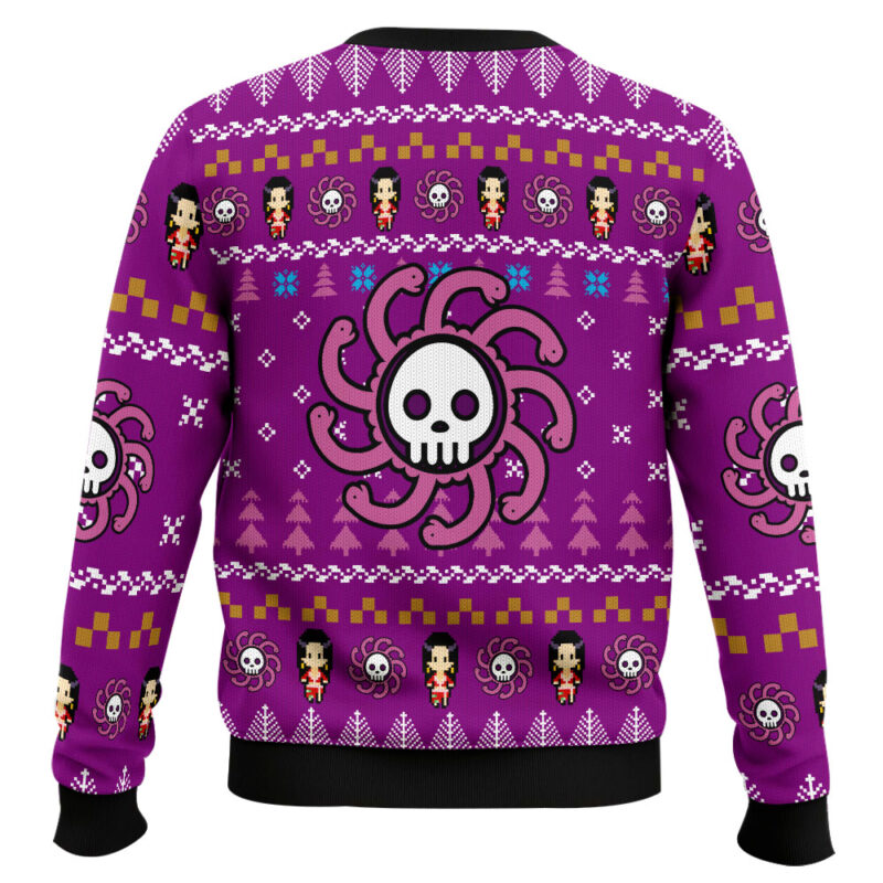 Hooktab Boa Hancock One Piece Ugly Christmas Sweater Hooktab Boa Hancock One Piece Ugly Christmas Sweater