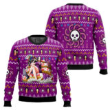 Hooktab Boa Hancock One Piece Ugly Christmas Sweater