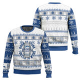 Hooktab Born To Drink Busch Light Ugly Christmas Sweater