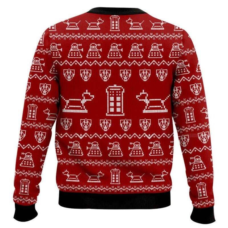 Hooktab Bowties Are Cool Doctor Who Ugly Christmas Sweater Hooktab Bowties Are Cool Doctor Who Ugly Christmas Sweater