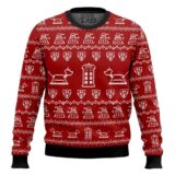 Hooktab Bowties Are Cool Doctor Who Ugly Christmas Sweater