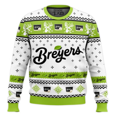 Hooktab Breyers Ugly Christmas Sweater