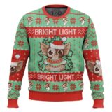 Hooktab Bright Light Gizmo Gremlins Ugly Christmas Sweater