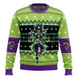 Hooktab Broly Dragon Ball Z Ugly Christmas Sweater