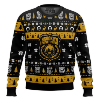 Hooktab Brooklyn Nine-nine Ugly Christmas Sweater