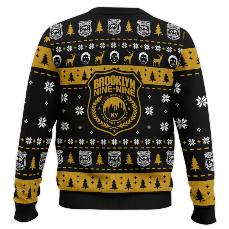 Hooktab Brooklyn Nine-nine Ugly Christmas Sweater Hooktab Brooklyn Nine-nine Ugly Christmas Sweater