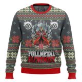 Hooktab Brotherhood Fullmetal Alchemis Ugly Christmas Sweater