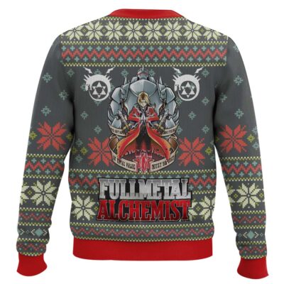 Hooktab Brotherhood Fullmetal Alchemis Ugly Christmas Sweater